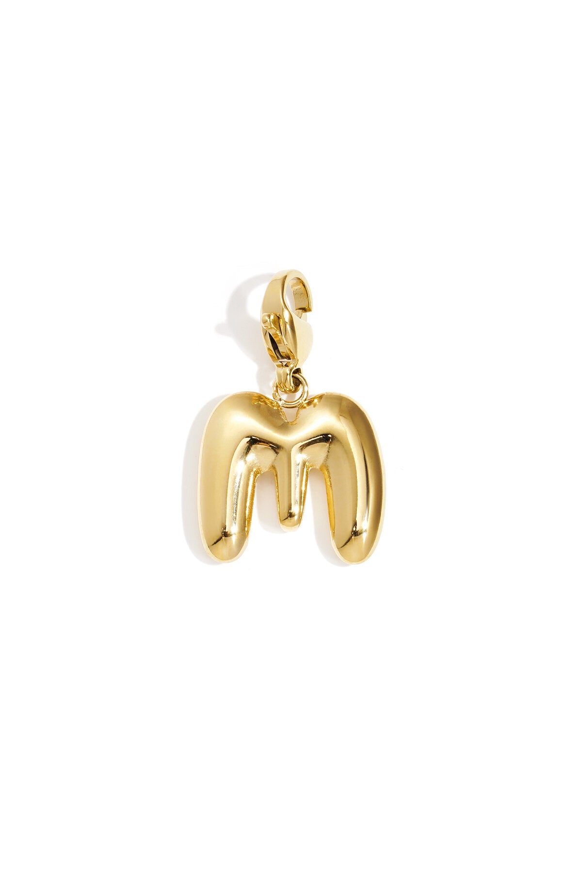 DIY initial letter jewelry charm