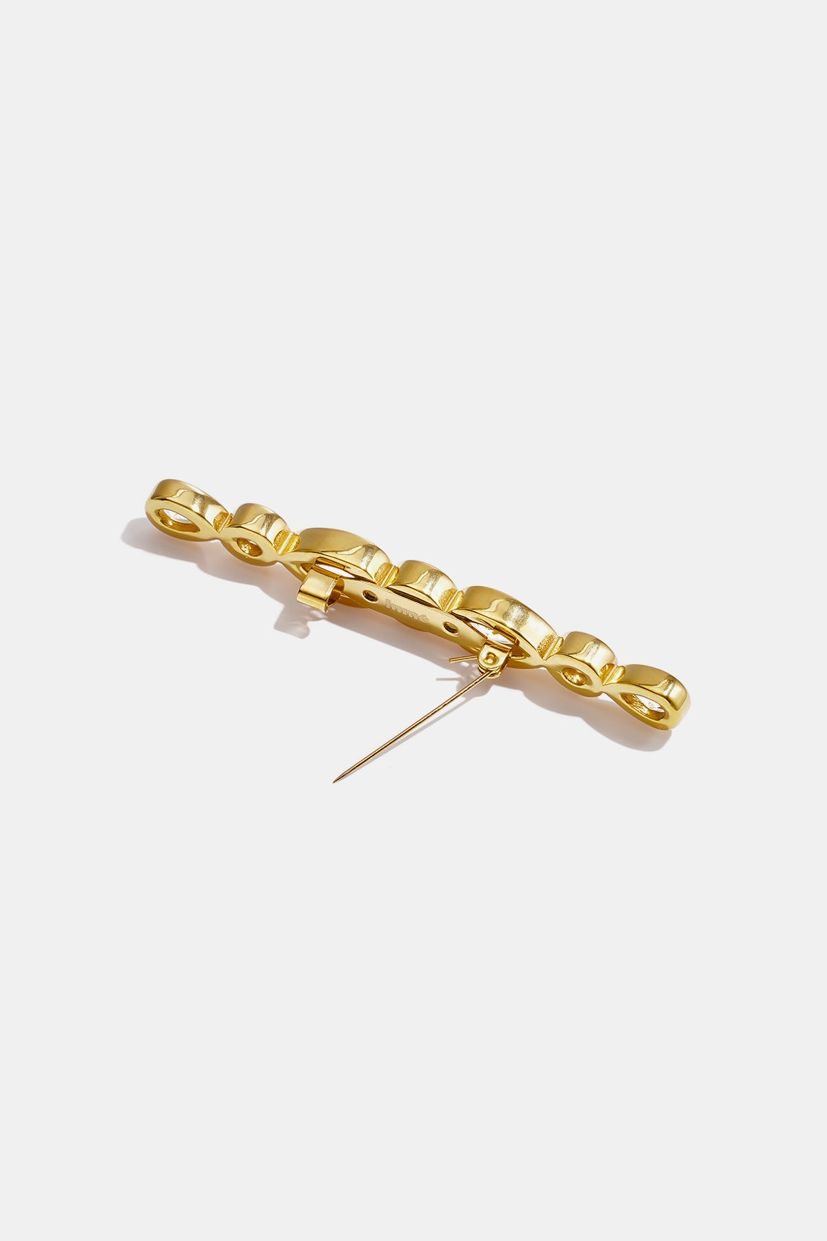 Brooches Circle Simple Stainless Steel Daily Accessories