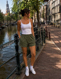 Sofia short groen