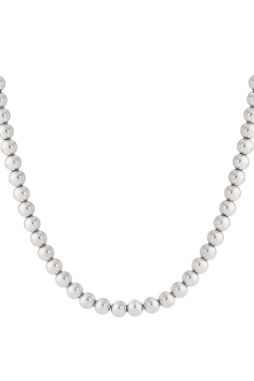 Hollow bead necklace-12mm