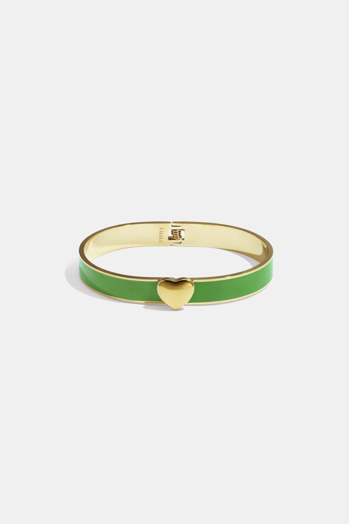 Bracelet in various colors with heart detail - 0.9 cm