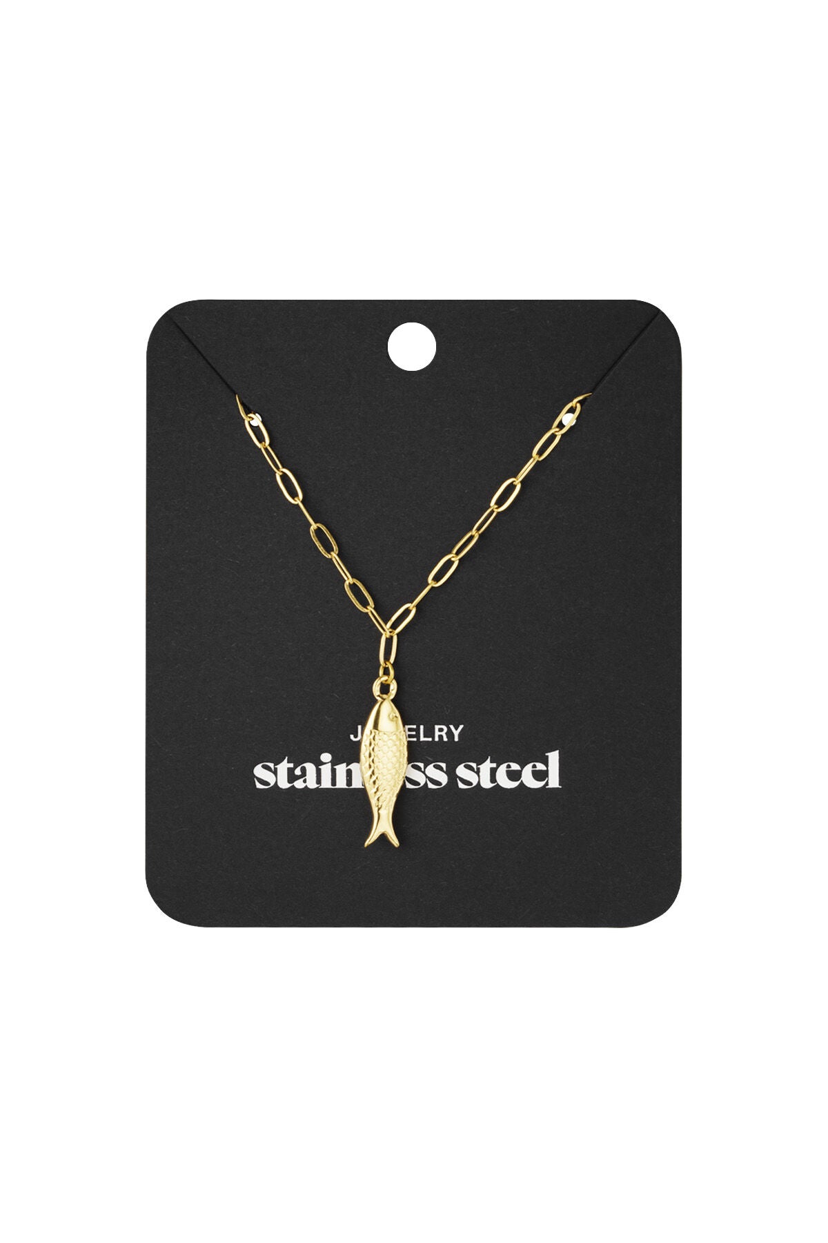 fish charm necklace