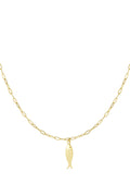 fish charm necklace