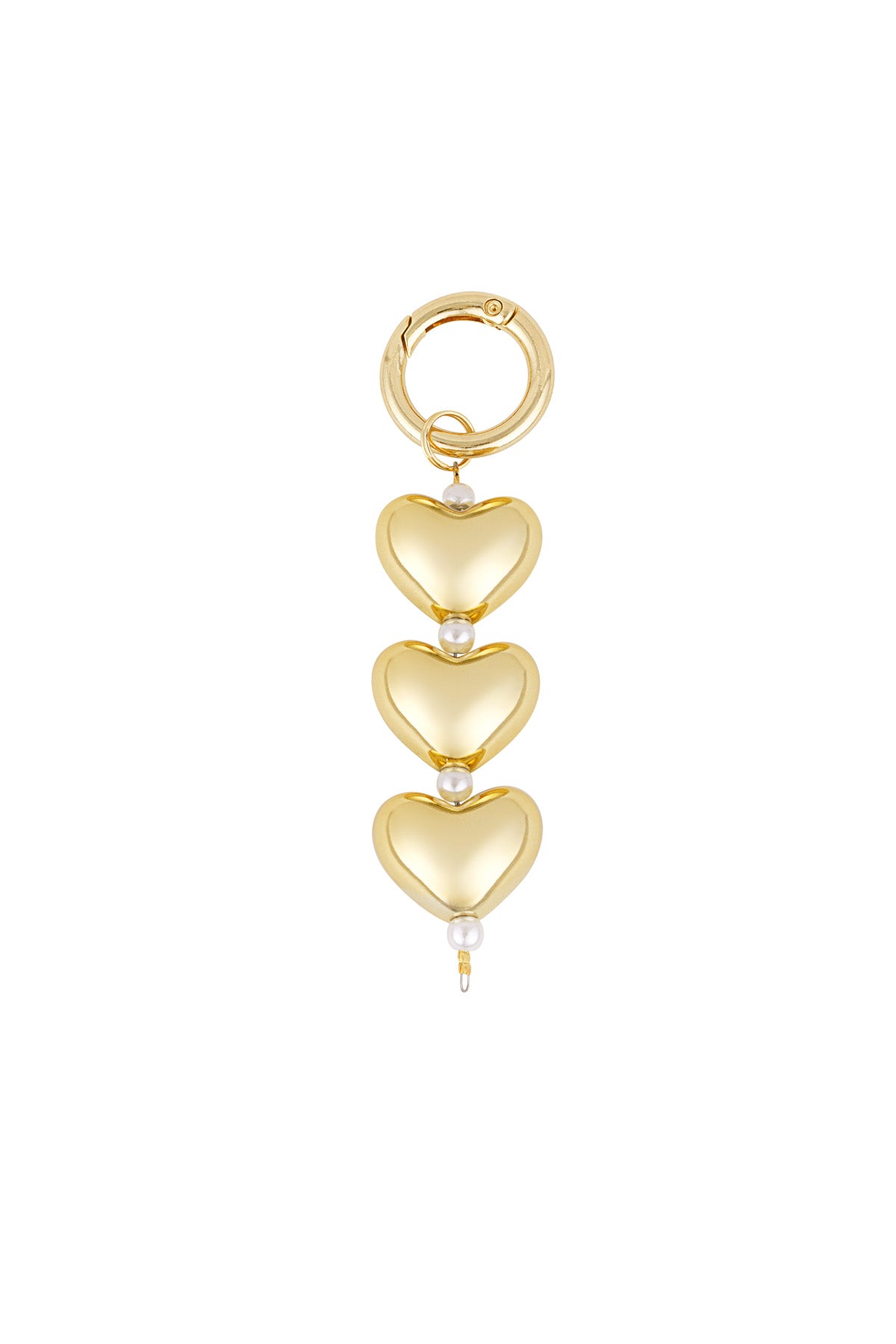 pendant hearts and pearls