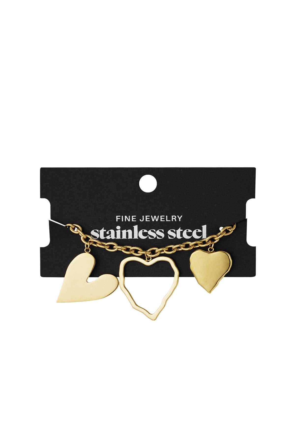 heartful statement bracelet