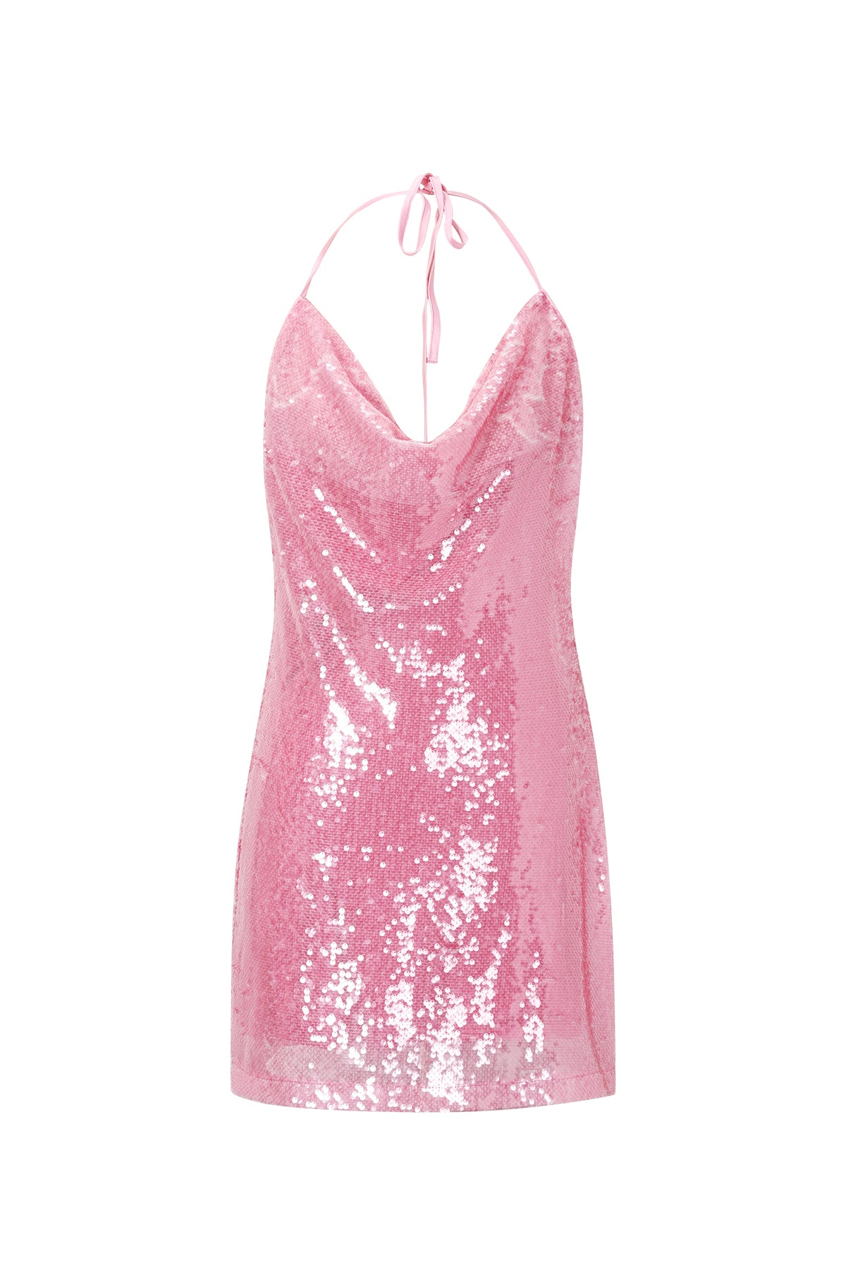 Waterfall Sequin Dress