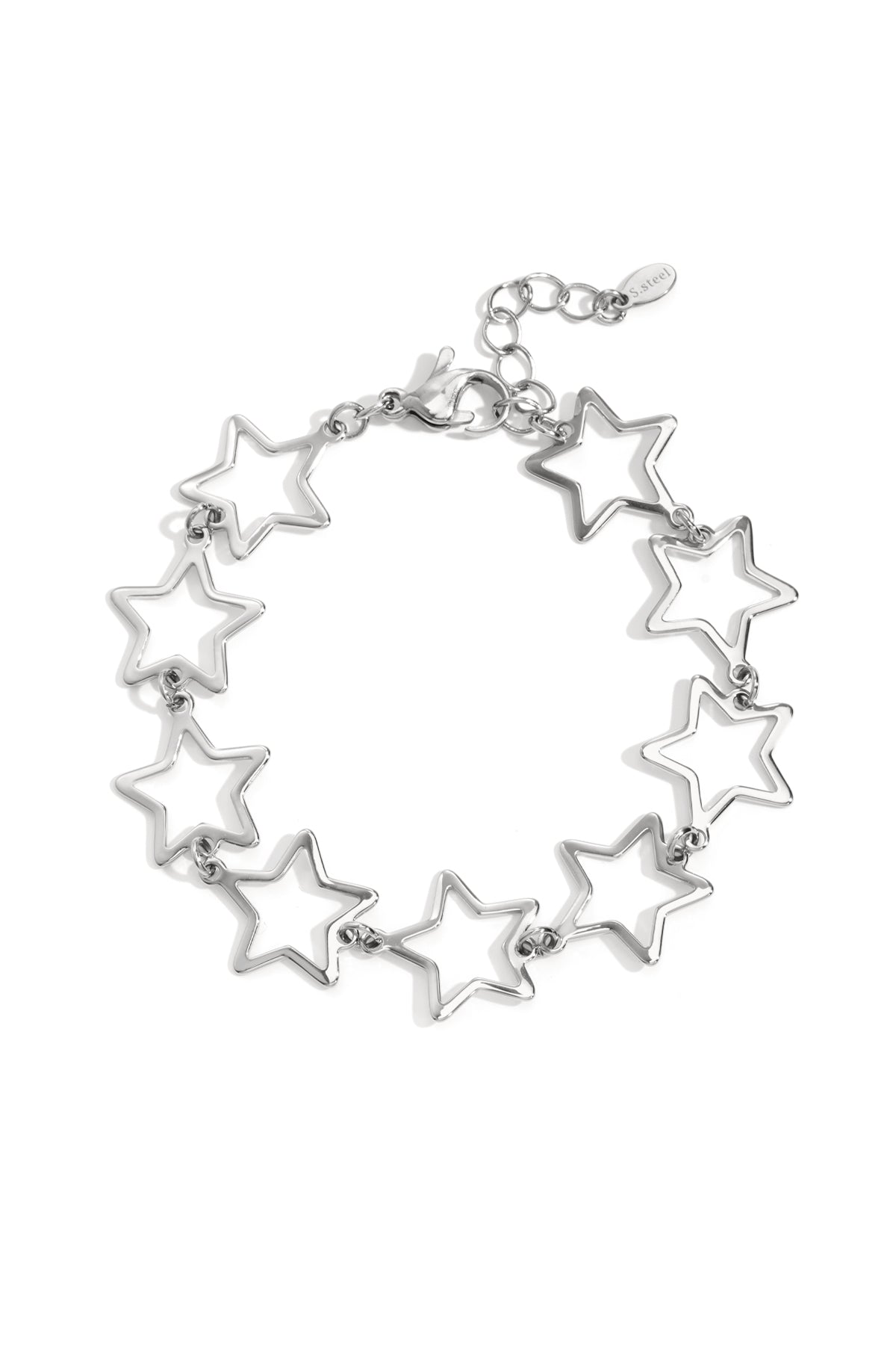 Stainless Steel Chain Bracelets Star Casual Daily Simple Series Women's jewelry
