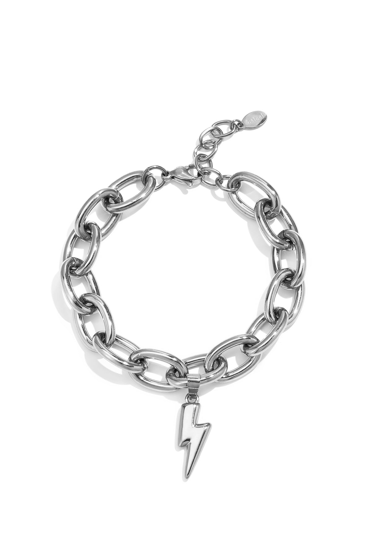 Stainless Steel Charm Bracelets Casual Daily Simple Series Women's jewelry