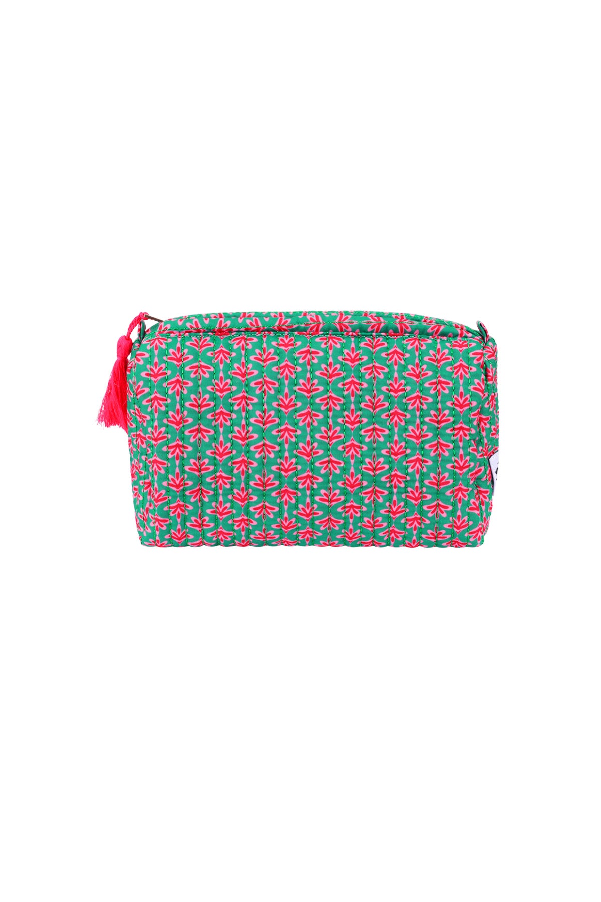 Floral makeup bag medium