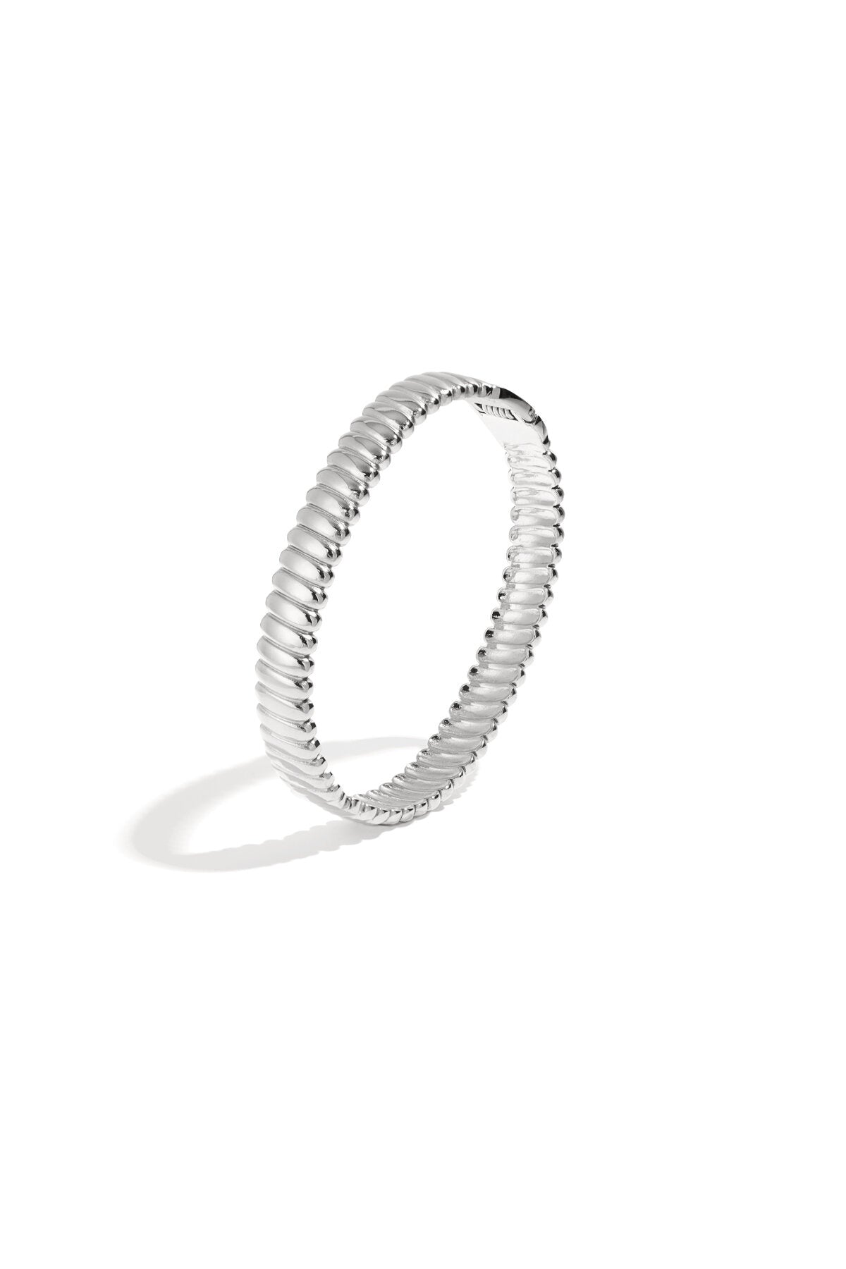 Chunky striped bangle