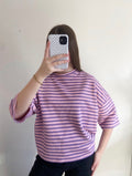 Short sleeve - paars