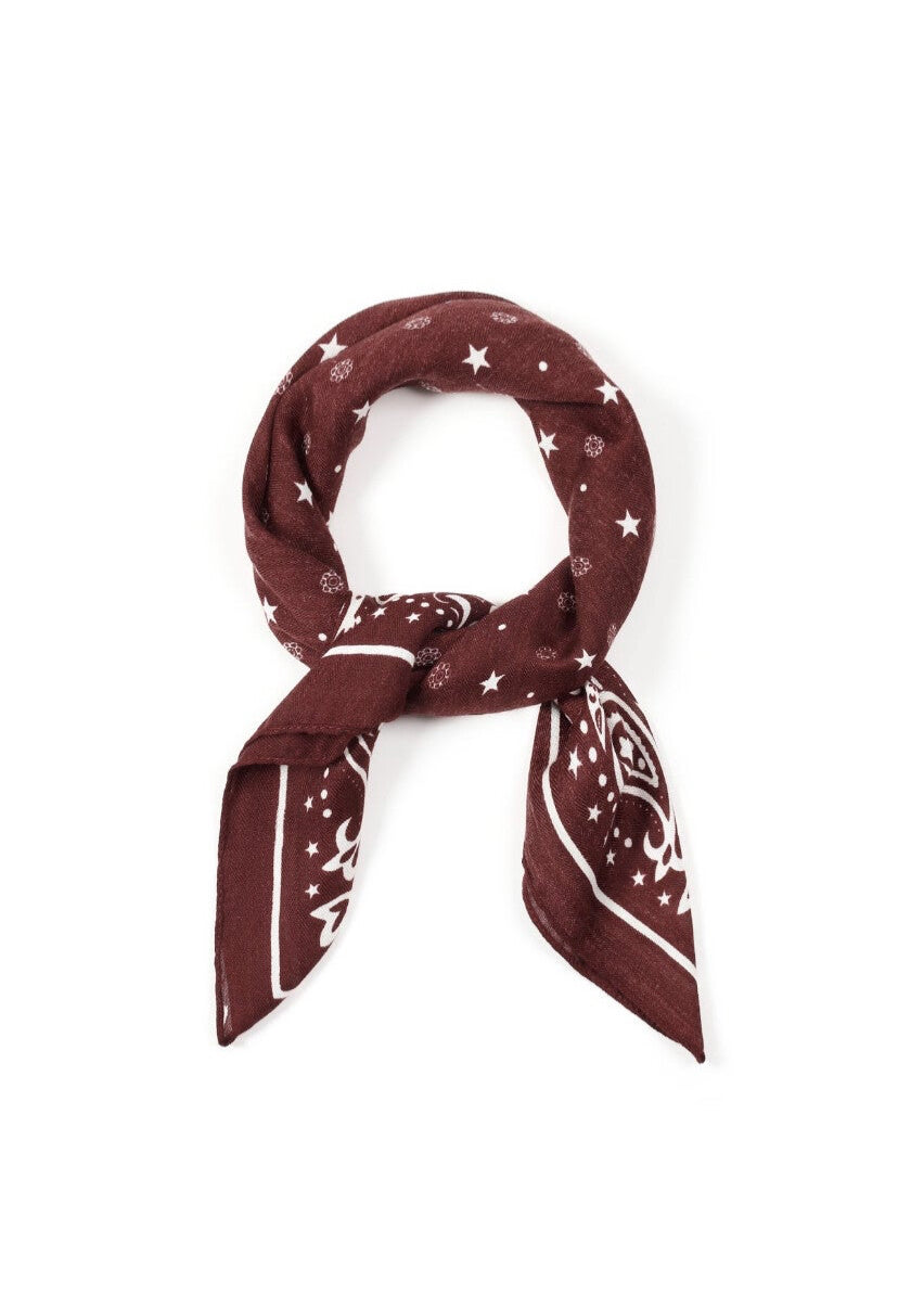 Velvet star scarf