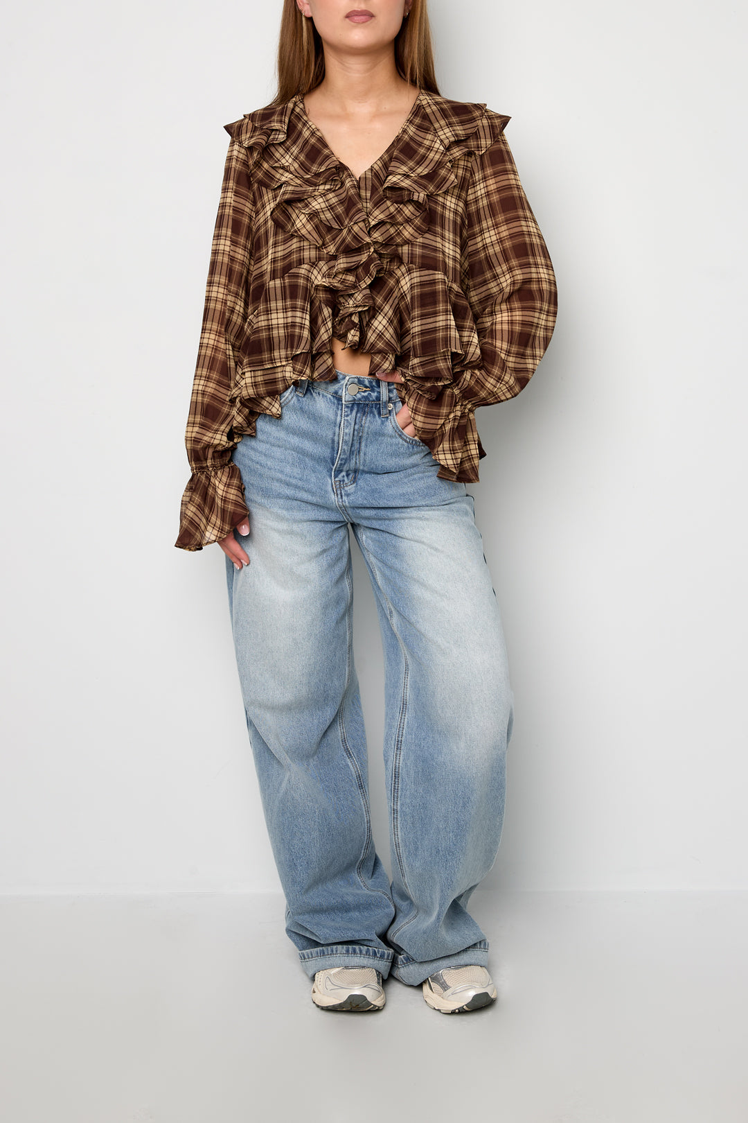 The checker blouse