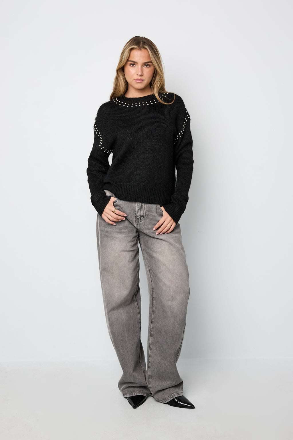 Studded Sweater