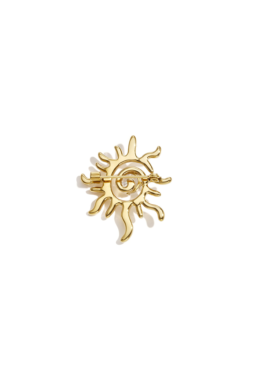 Brooches Sun Simple Stainless Steel Daily Accessories