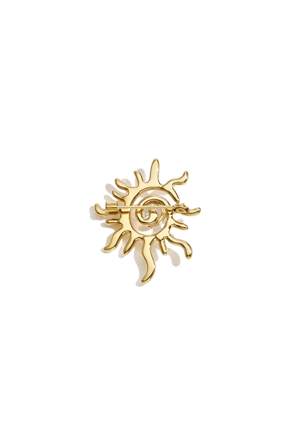 Brooches Sun Simple Stainless Steel Daily Accessories