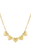 5 Hearts Necklace