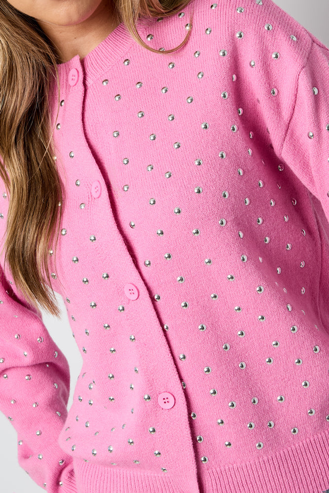 The Studded Sweater With Buttons