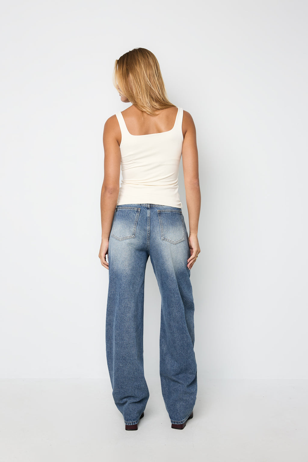 Military Button Up Jeans