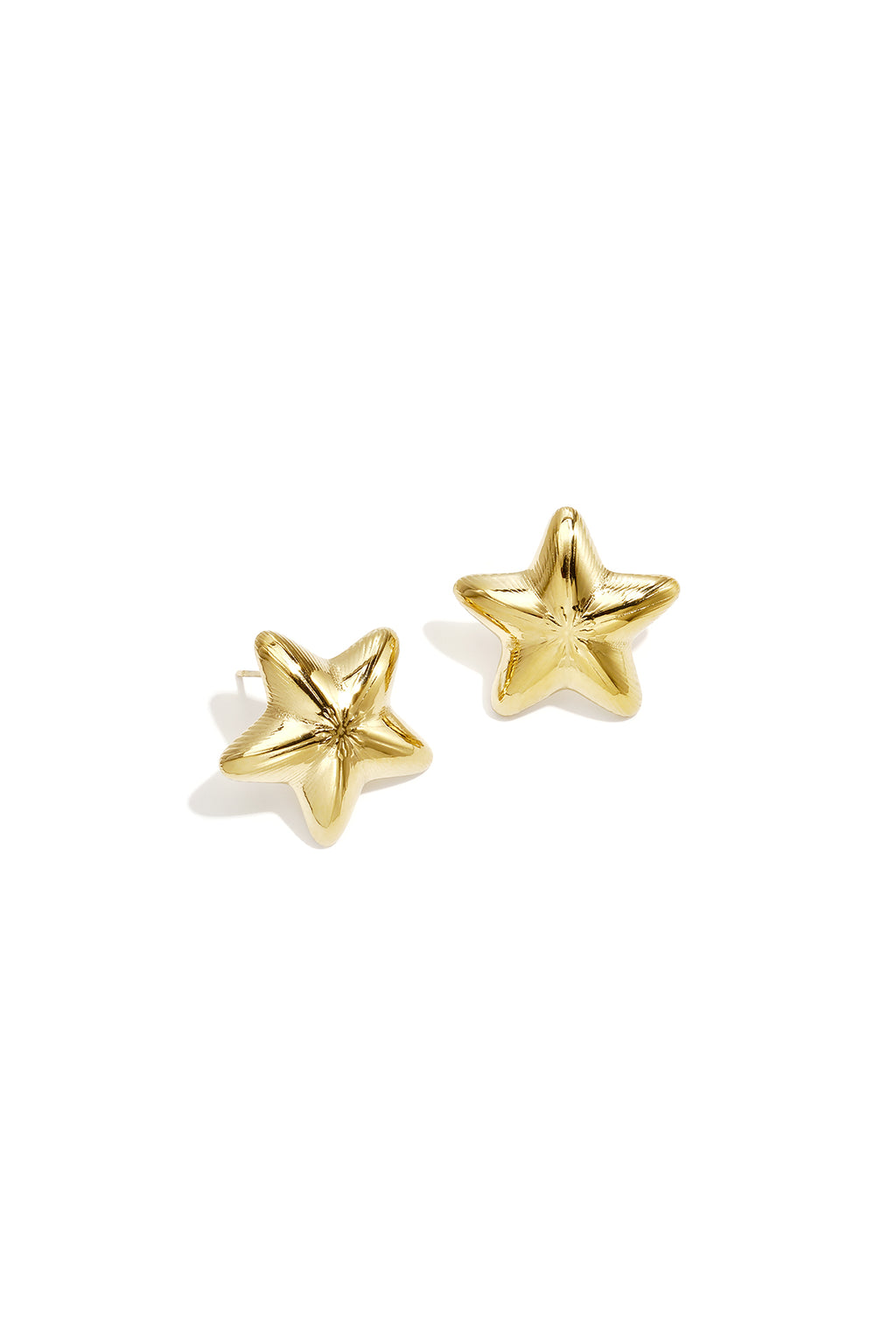 Stainless Steel Stud Earrings Star Simple Daily Simple Series Women's jewelry