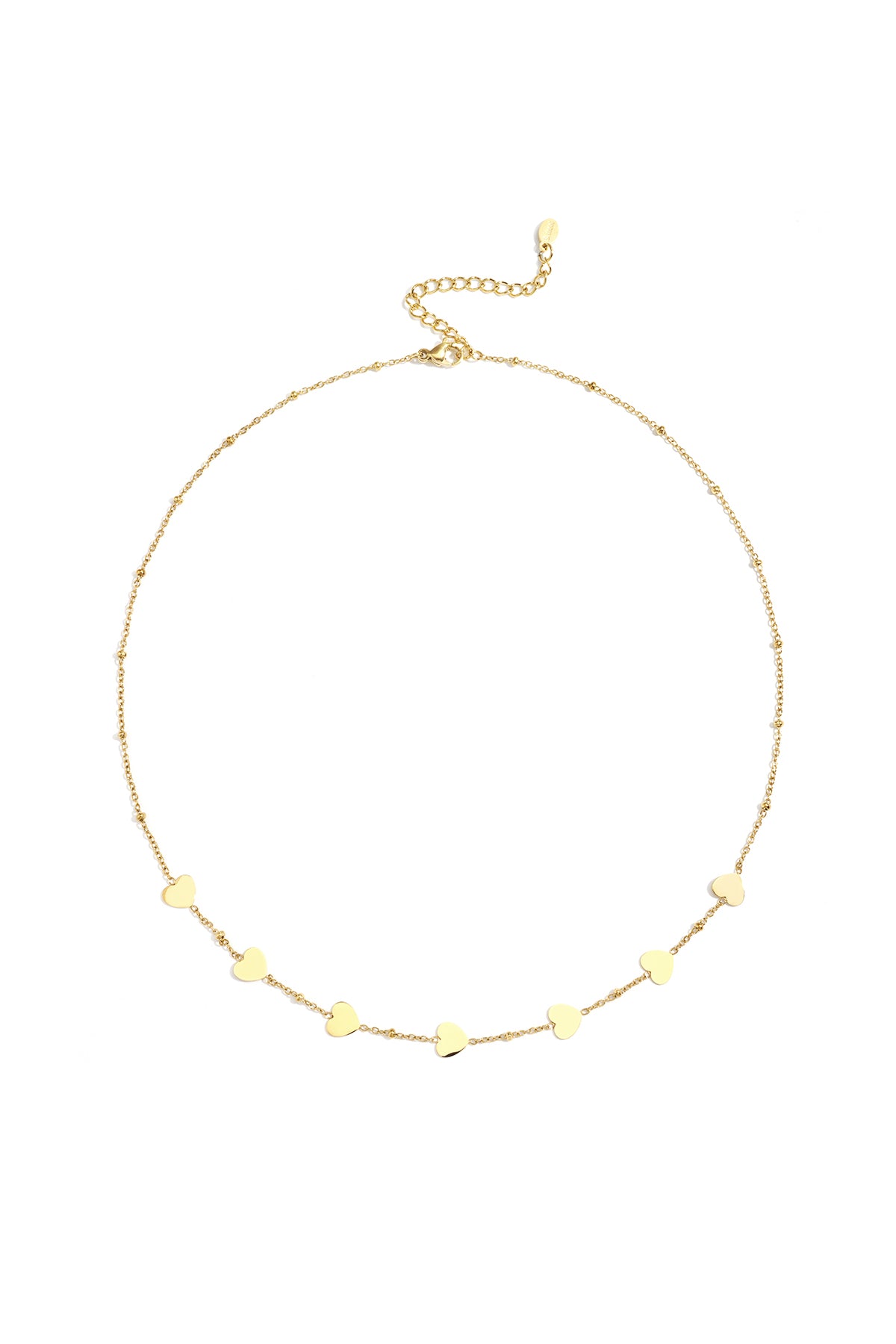 Stainless Steel Chain Necklaces Heart Casual Daily Simple Series Women's jewelry