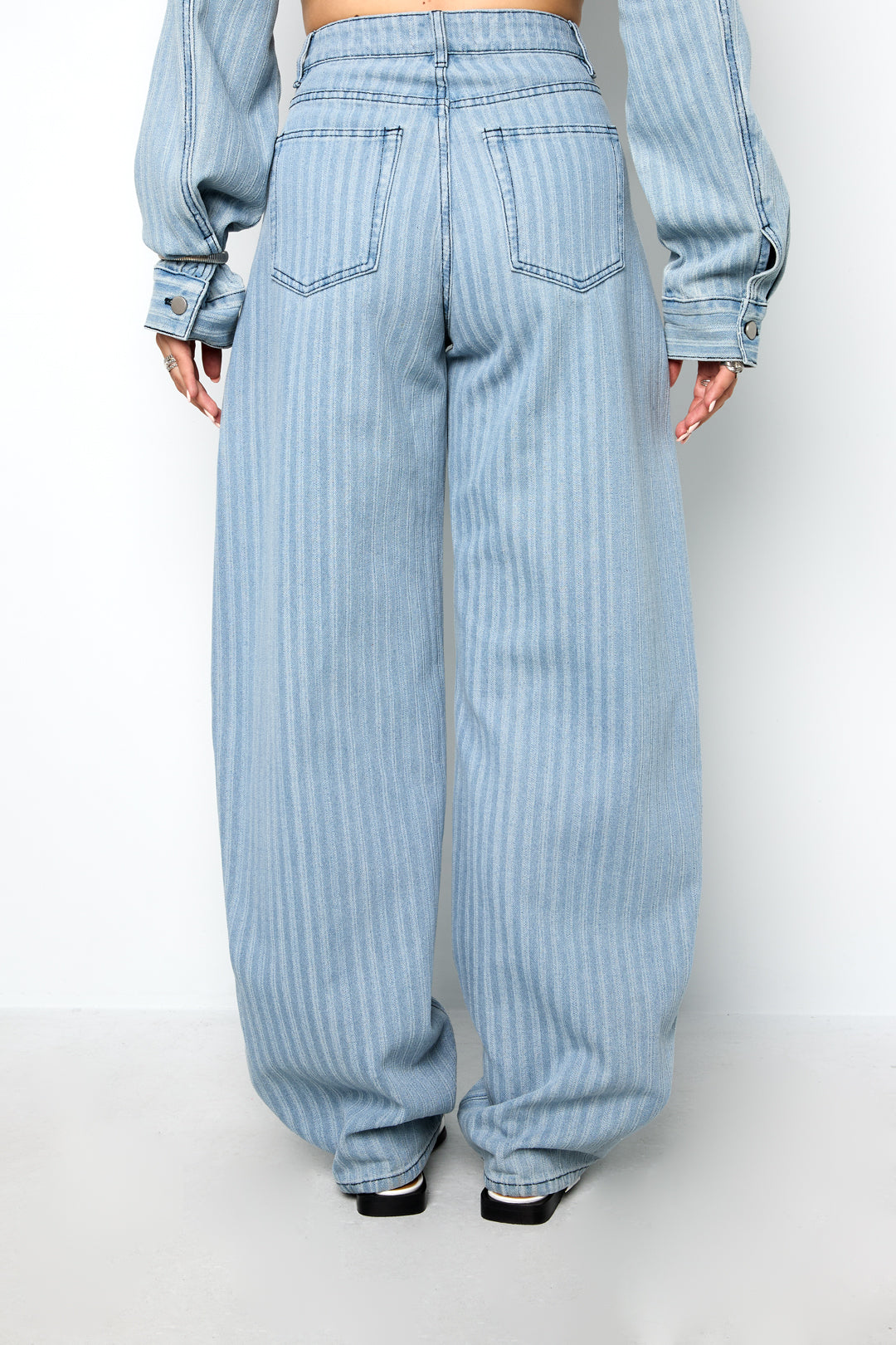 Striped Jeans