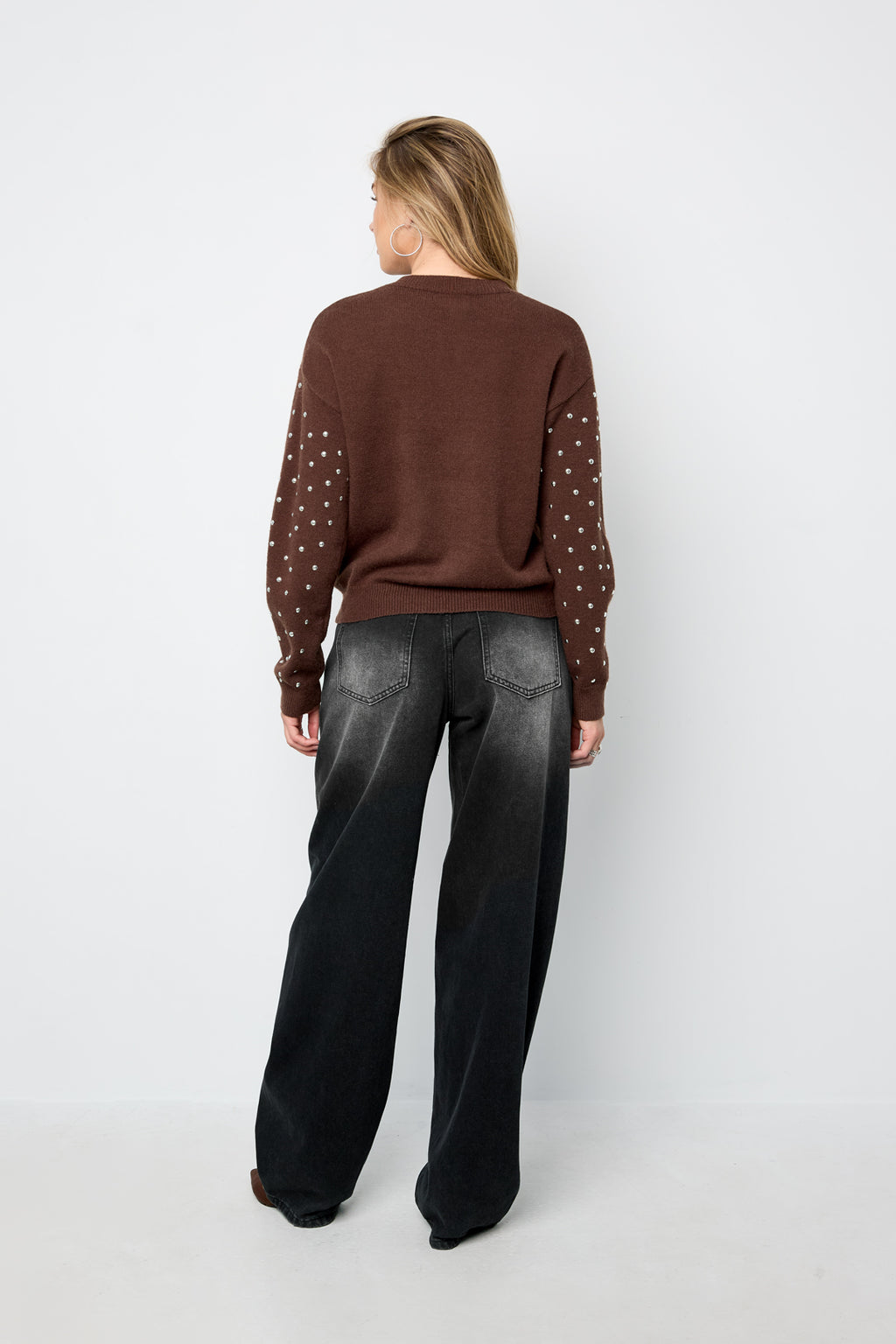 The Studded Sweater With Buttons