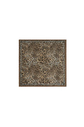 Winter scarves with animal print, classic faux silk, everyday accessories