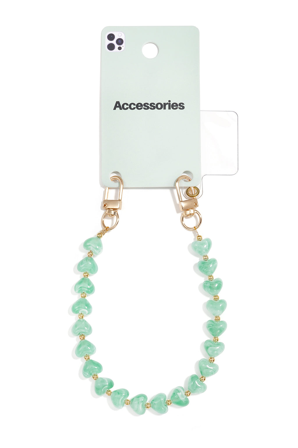 Phone Chain Heart Casual Acrylic Daily Accessories