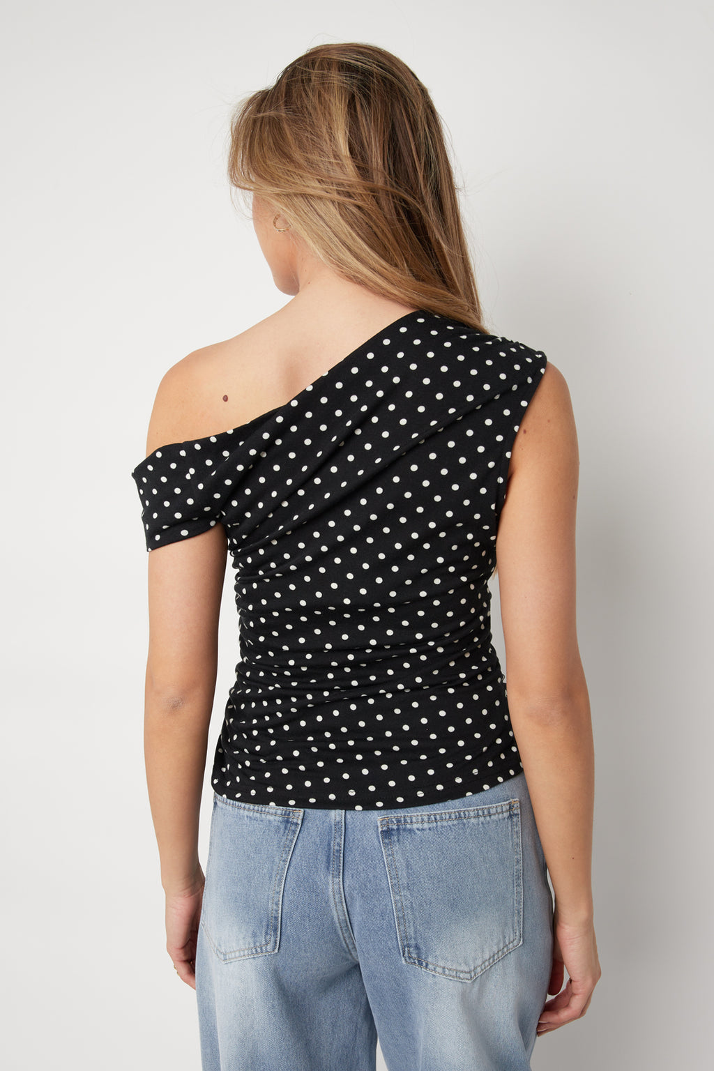 Polkadot Shortsleeve Top