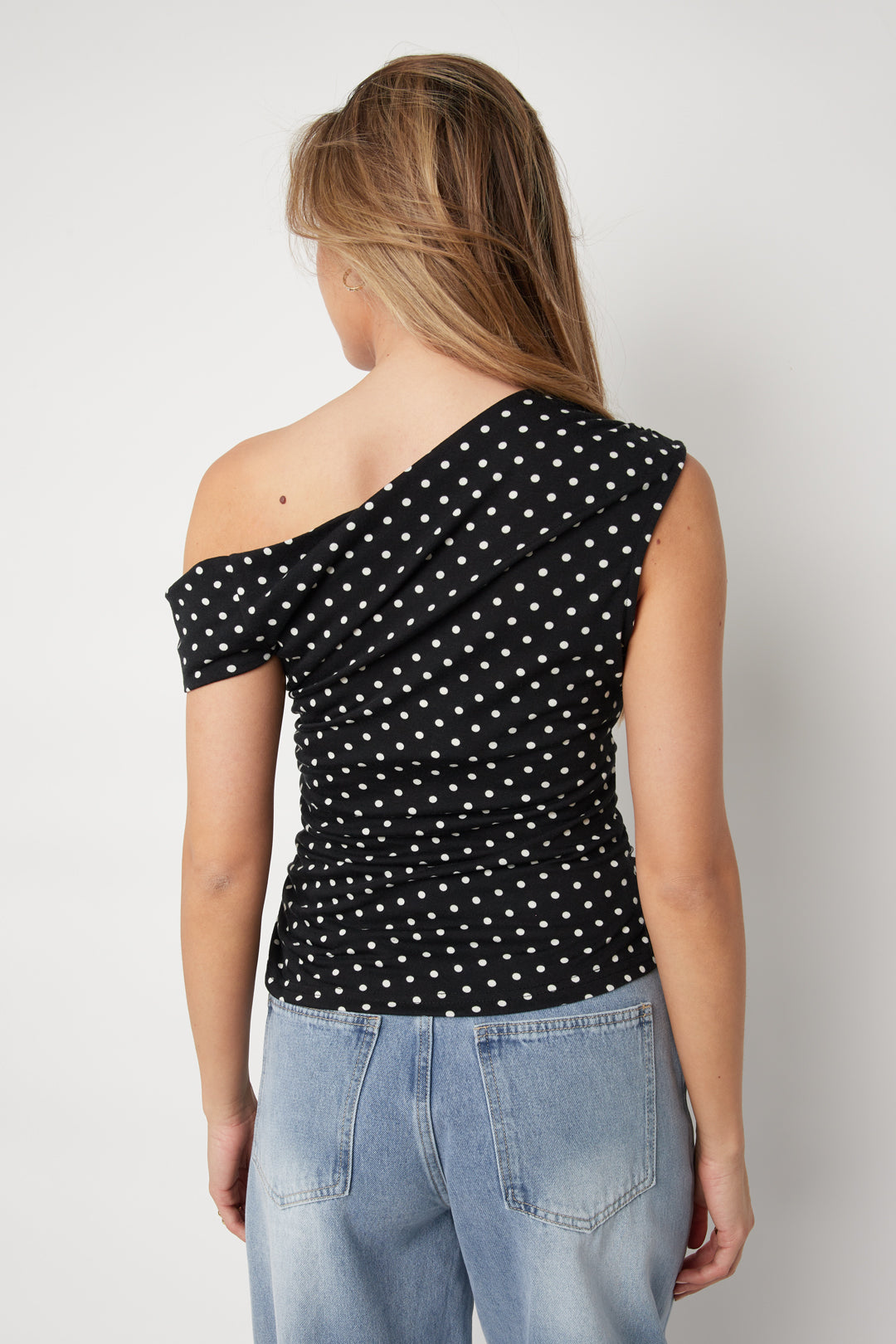 Polkadot Shortsleeve Top