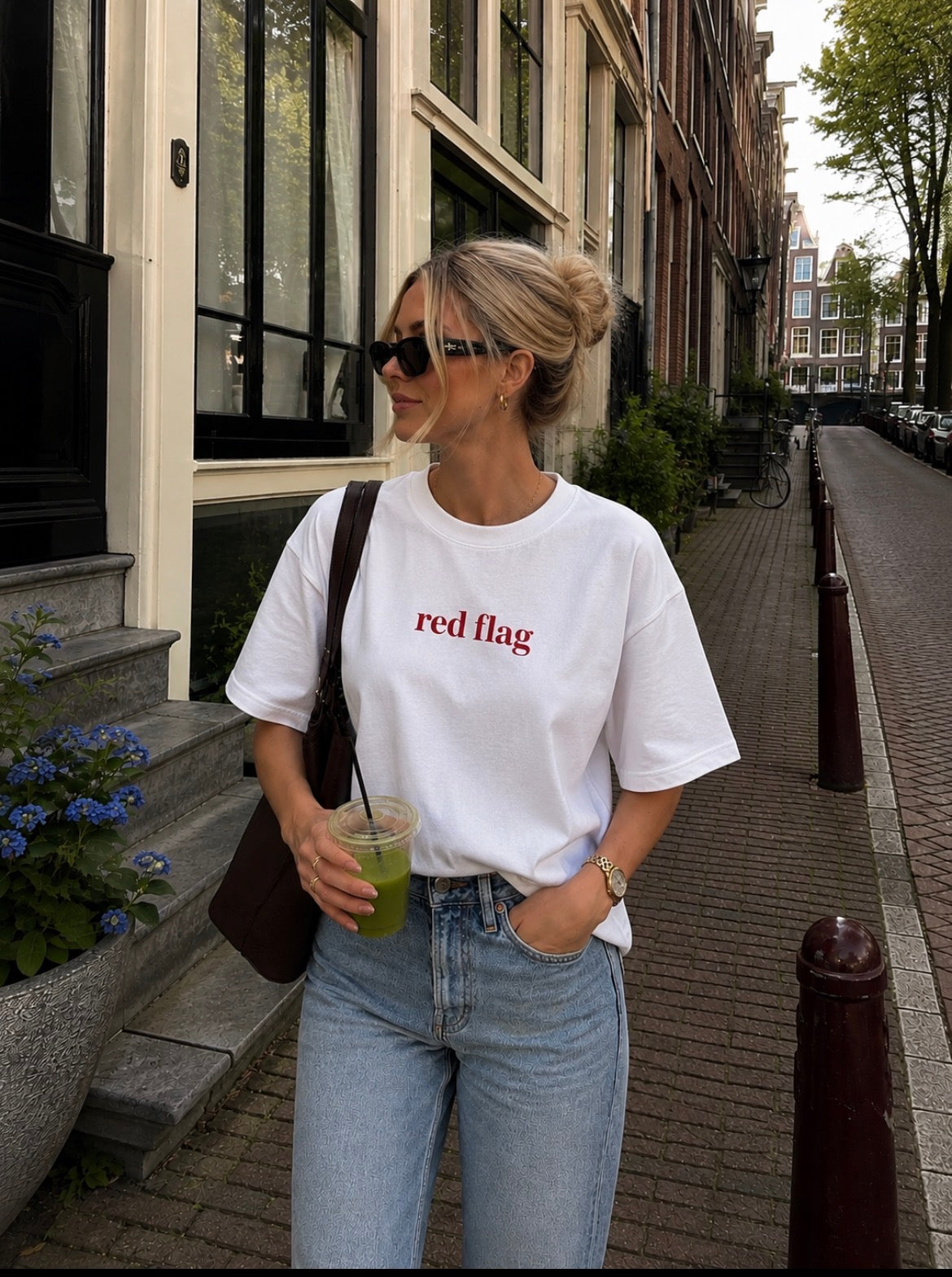 Red flag shirt