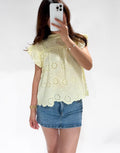 Yellow blouse