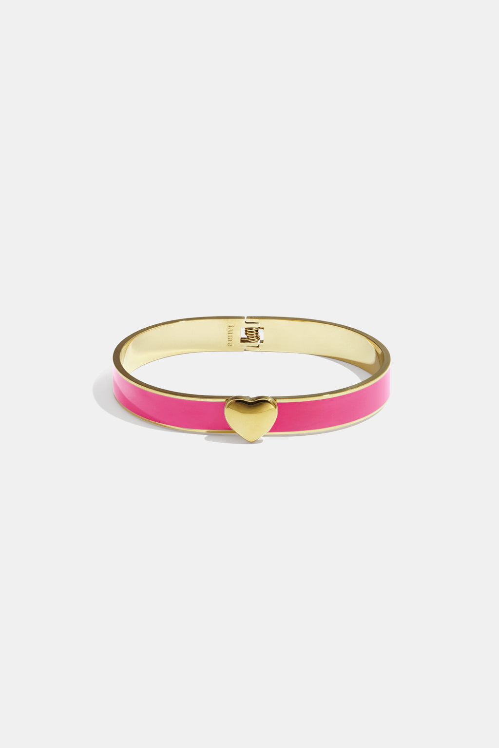 Bracelet in various colors with heart detail - 0.9 cm