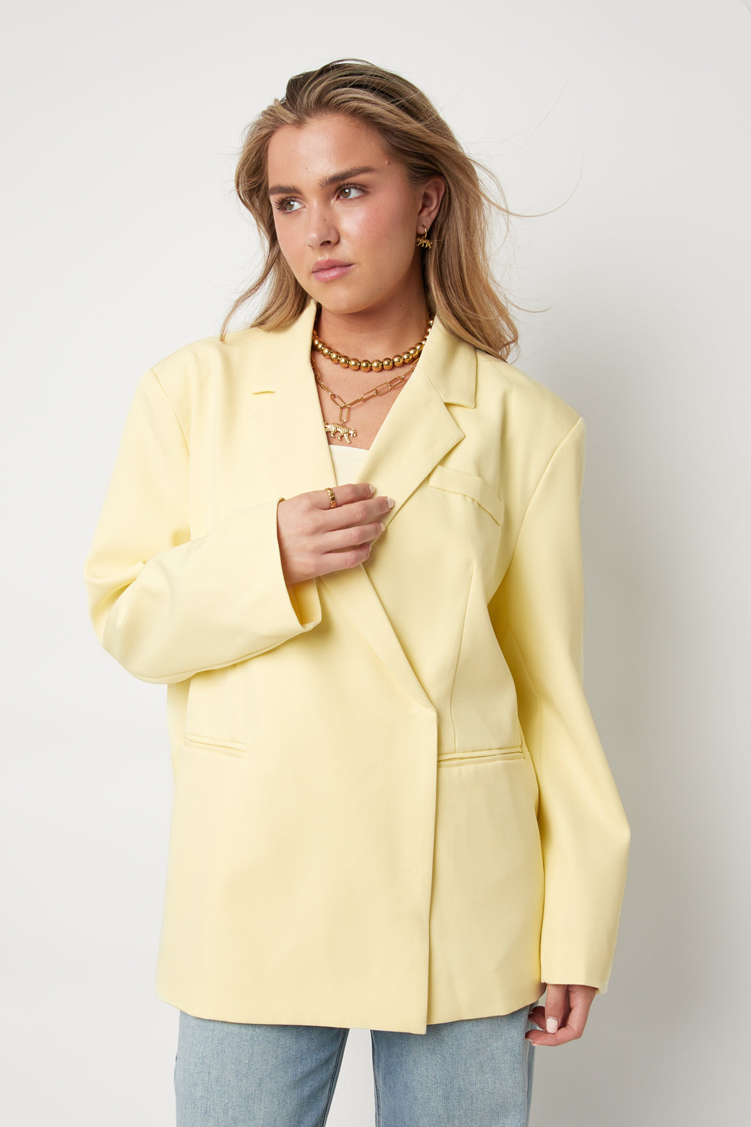 Bright Color Blazer