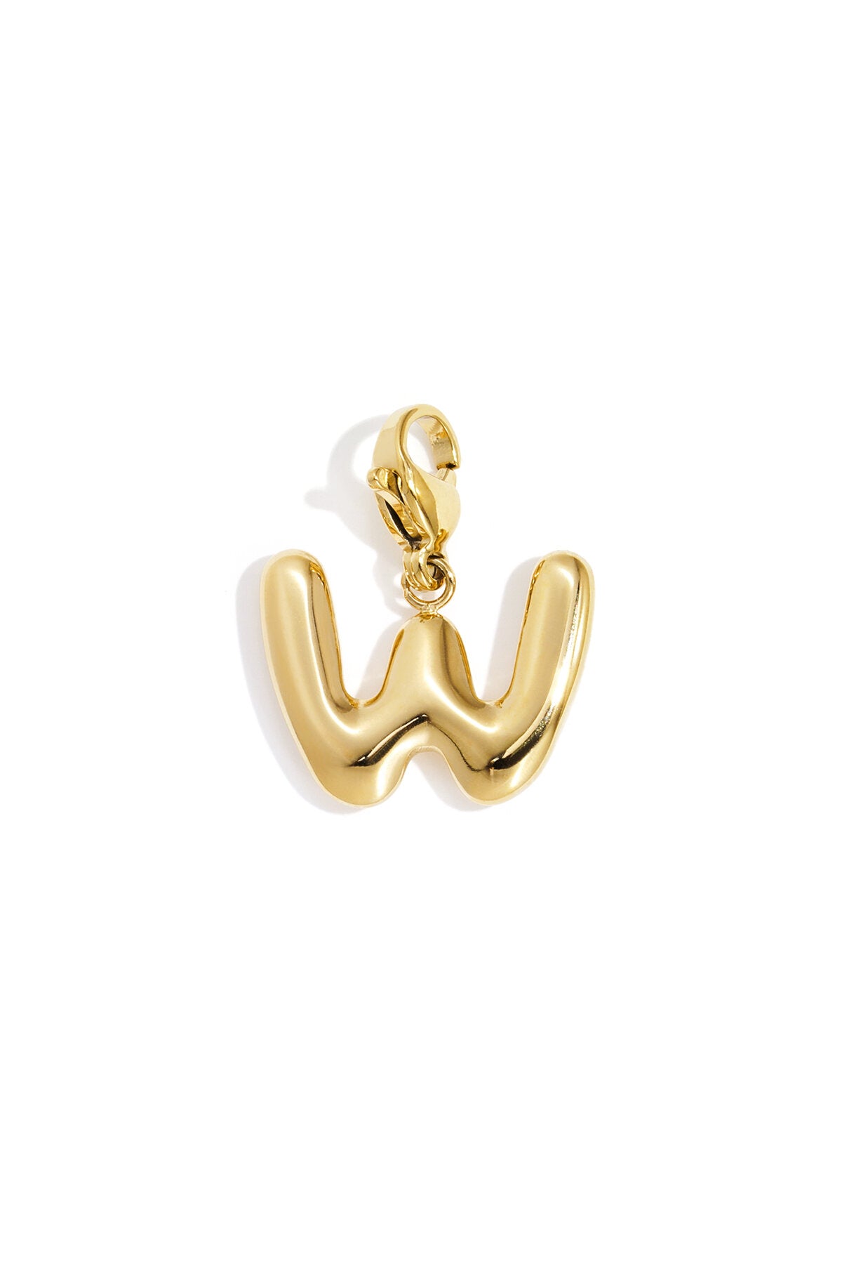 DIY initial letter jewelry charm