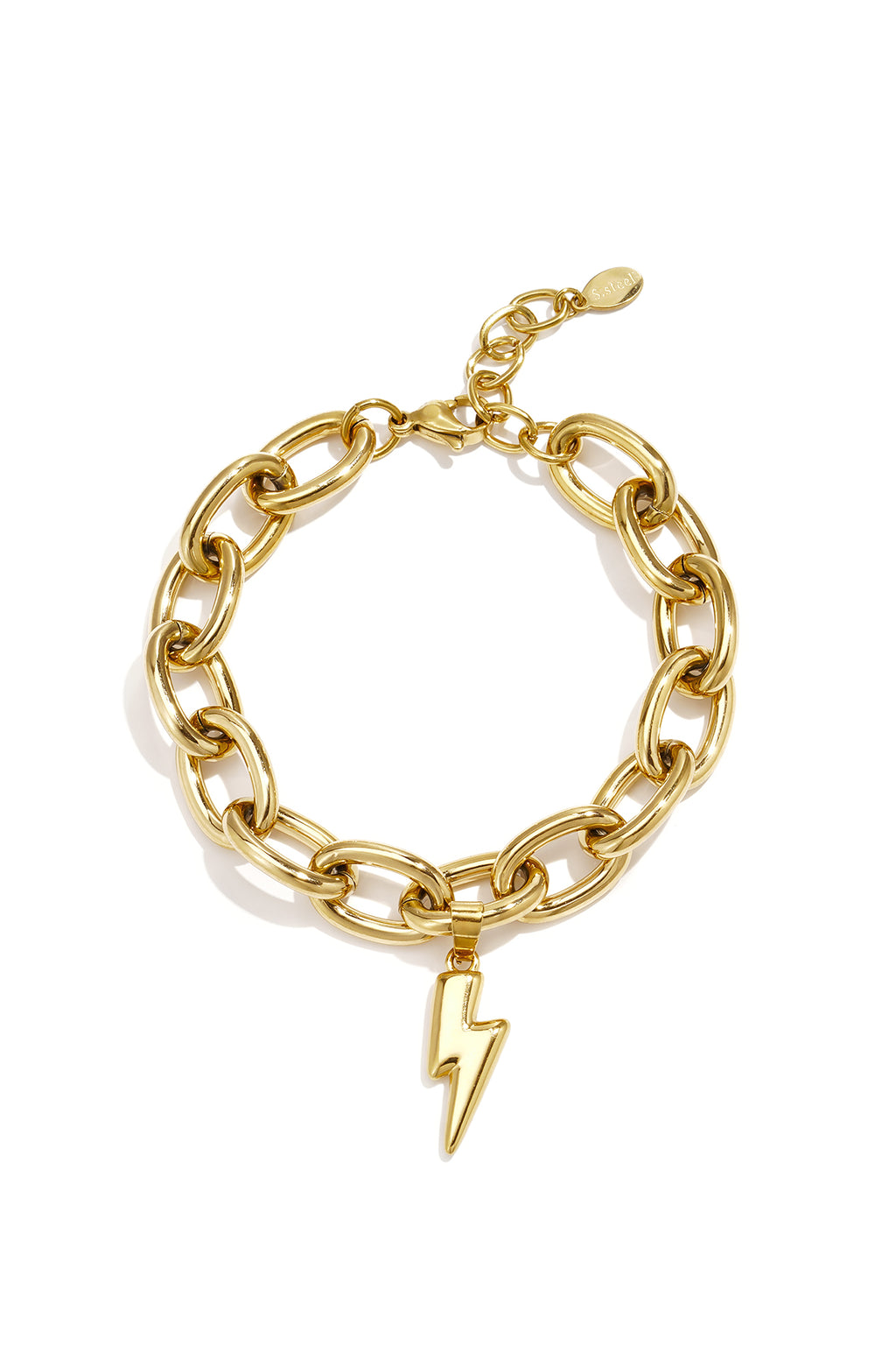 Stainless Steel Charm Bracelets Casual Daily Simple Series Women's jewelry