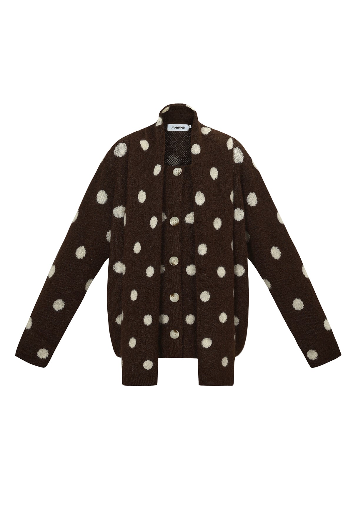 The Hairy Polkadot Scarf Sweater