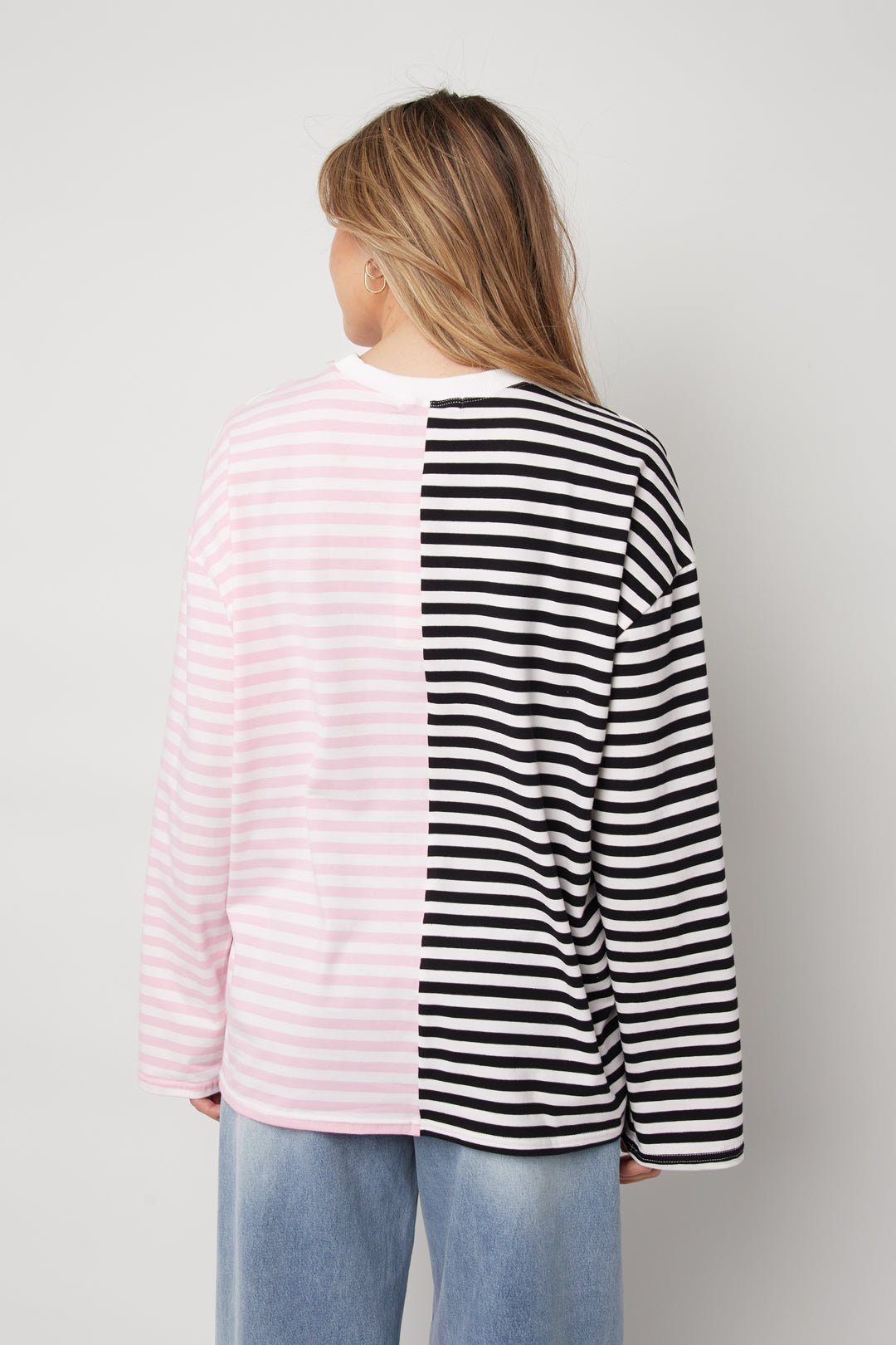 Blocked Striped Longsleeve