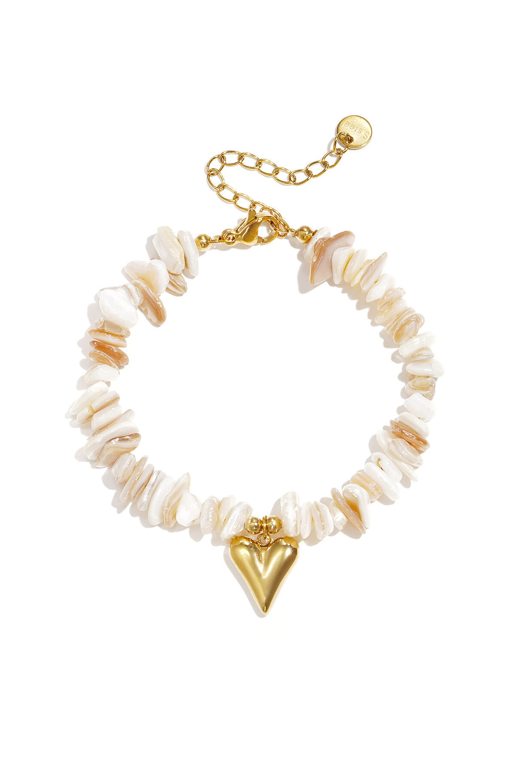 Stone Beaded Bracelets Heart Vacation Daily Romantic Series Women's jewelry